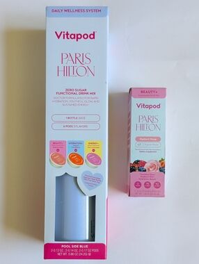 Paris Hilton Daily Wellness System - Pool Side Blue